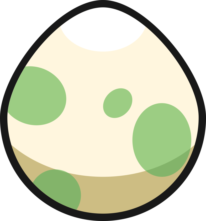 Pokemon Egg Png (863x925), Png Download