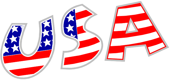 Red, Blue, States, White, Stars, United, Usa, America - Usa Red White And Blue (640x320), Png Download