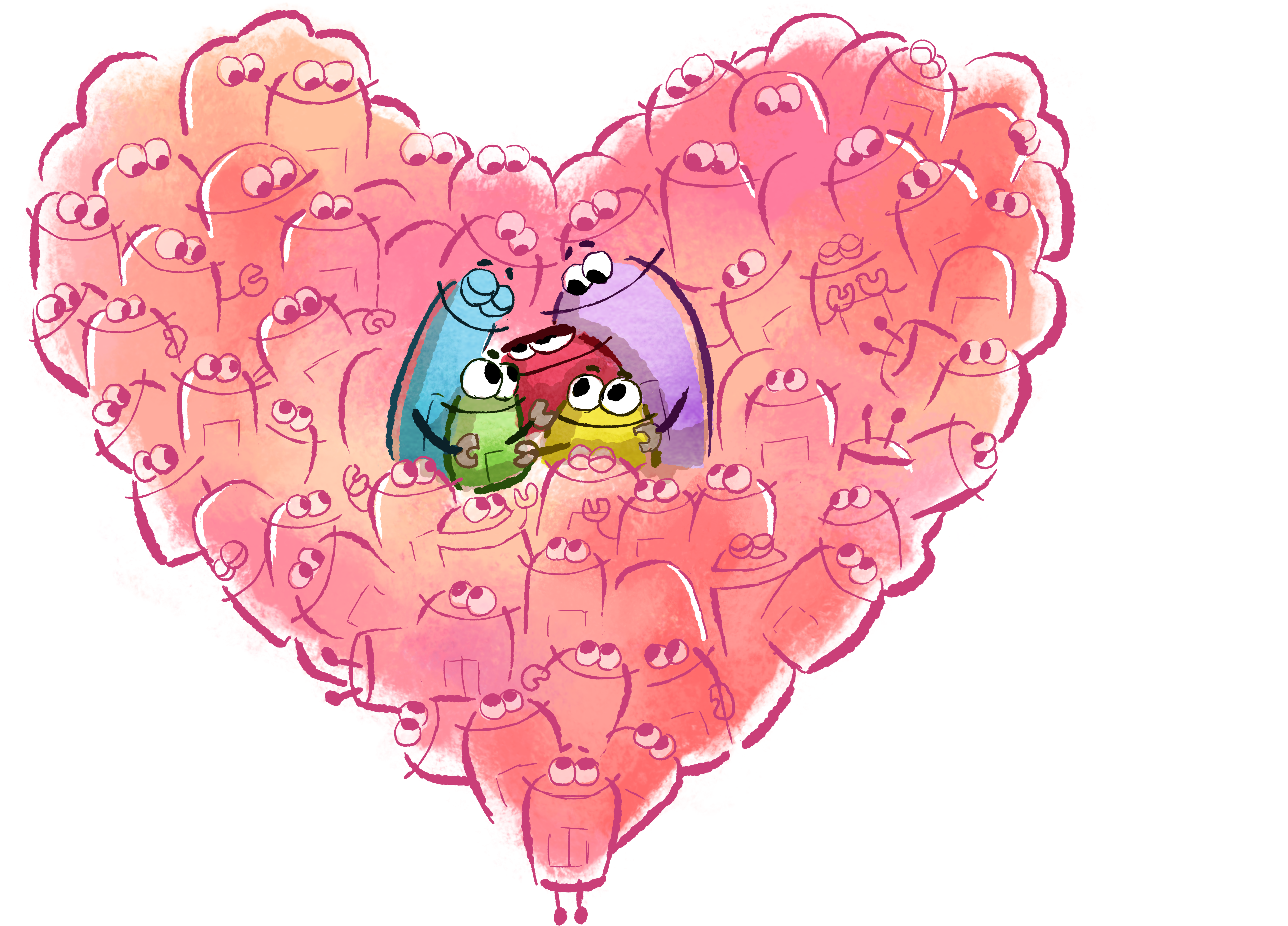 Heart Image (9600x5400), Png Download