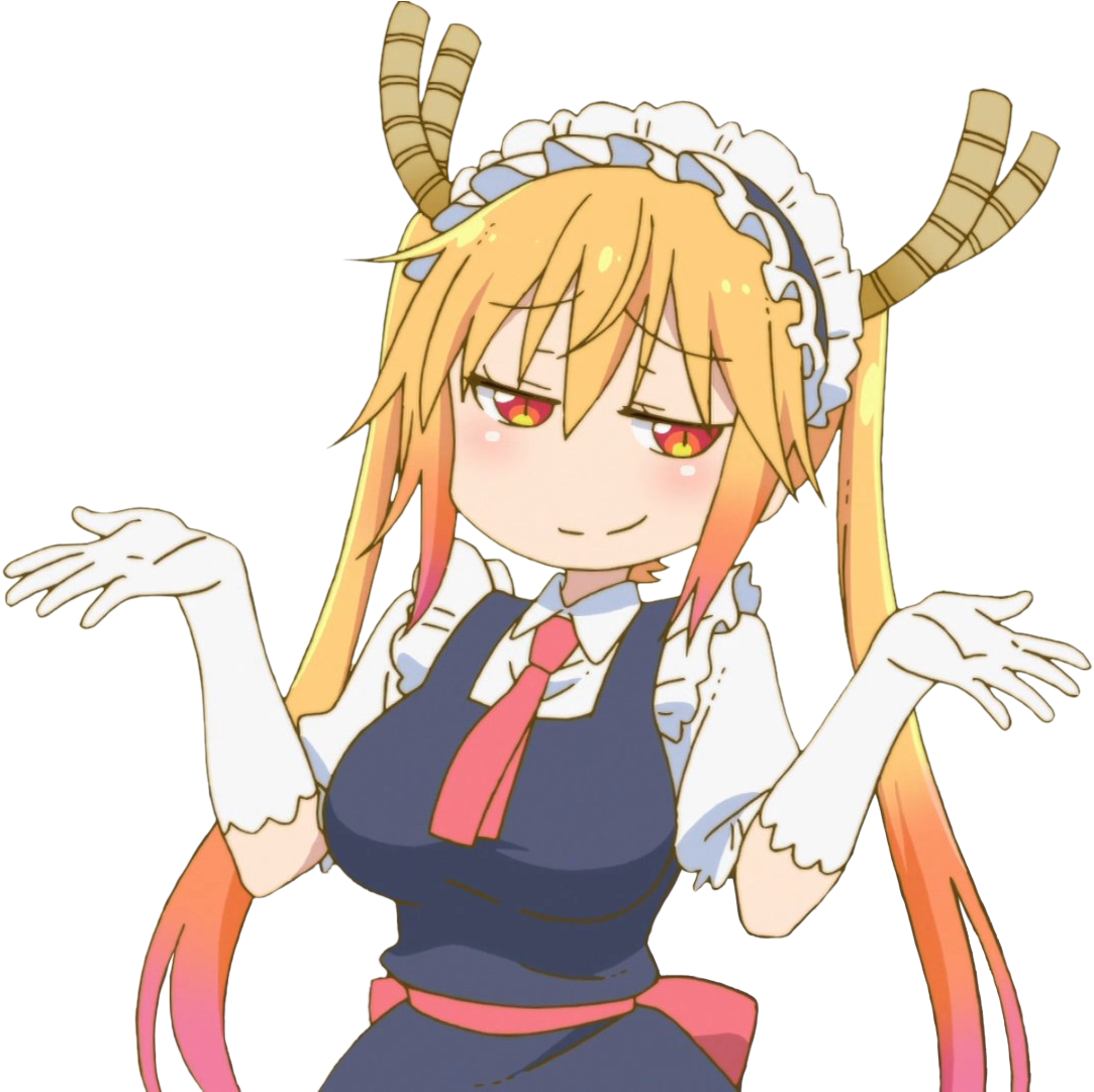 T-shirt Clothing Hair Facial Expression Anime Human - Tohru Dragon Maid Png (1110x1080), Png Download