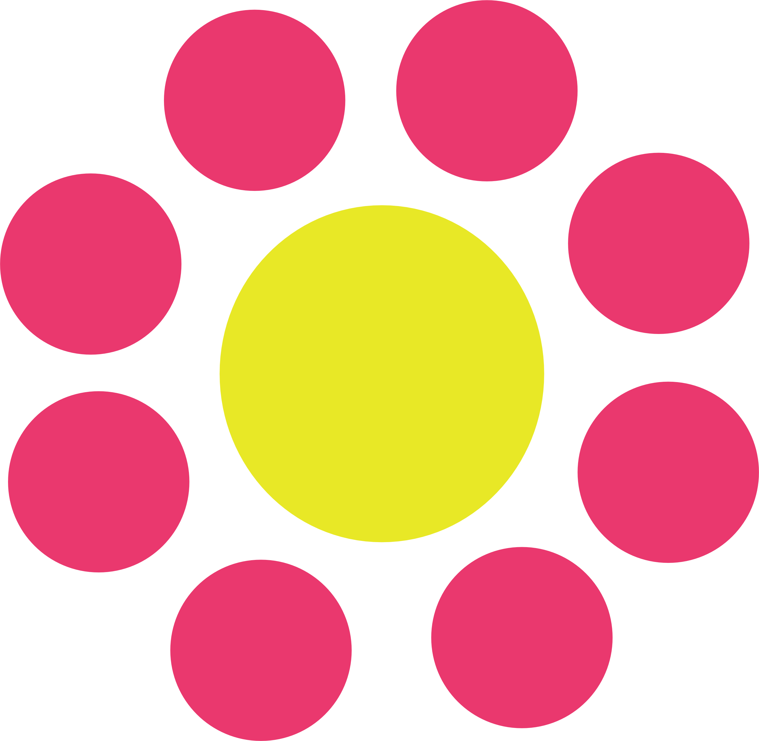 9 Circles Clipart - Circles Clipart (2555x2496), Png Download