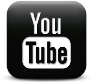 Youtube Play Button - Youtube Logo Png Transparent Background Black (400x400), Png Download