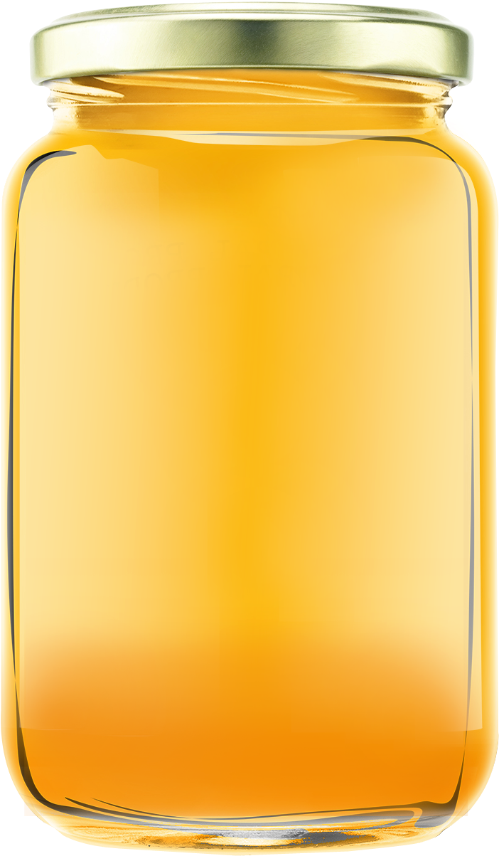 Honey Jar Png Transparent Image - Jar Of Honey Png (952x1350), Png Download