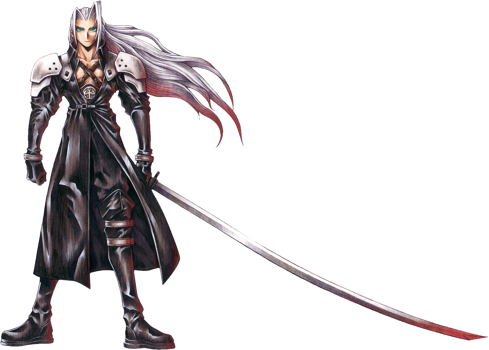 Sephiroth - Final Fantasy 7 Sephiroth (1680x1200), Png Download