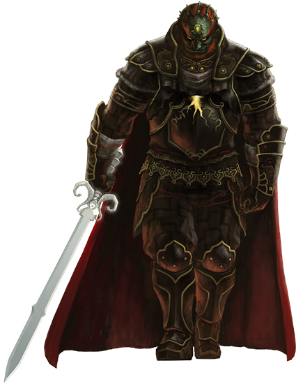 Triforce Of Power - Ganondorf Twilight Princess (580x555), Png Download