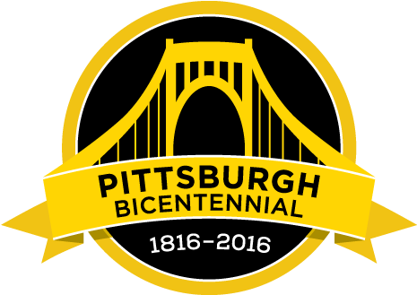 200th Anniversary Pittsburgh Logo - Pittsburgh Bicentennial Logo (500x358), Png Download