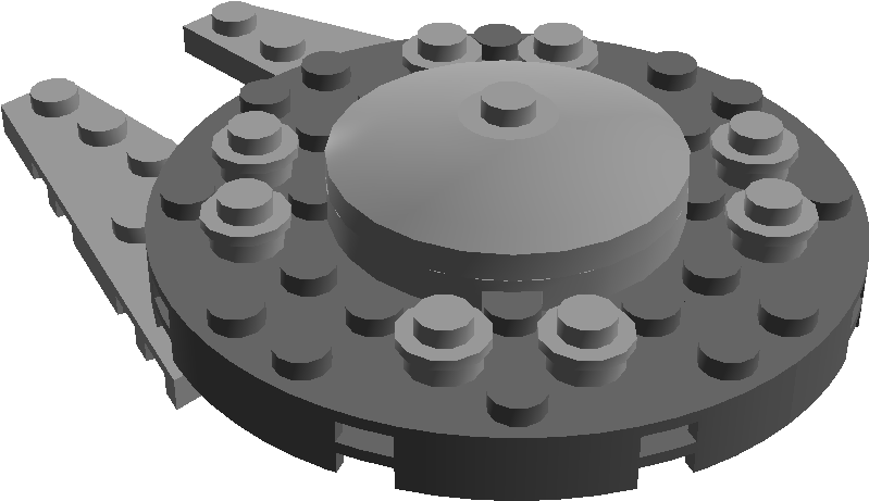 Make Your Own Mini Millennium Falcon On Star Wars Day - Wheel (800x600), Png Download