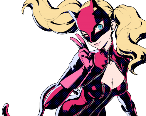 Persona 5 Ann Painting (700x393), Png Download