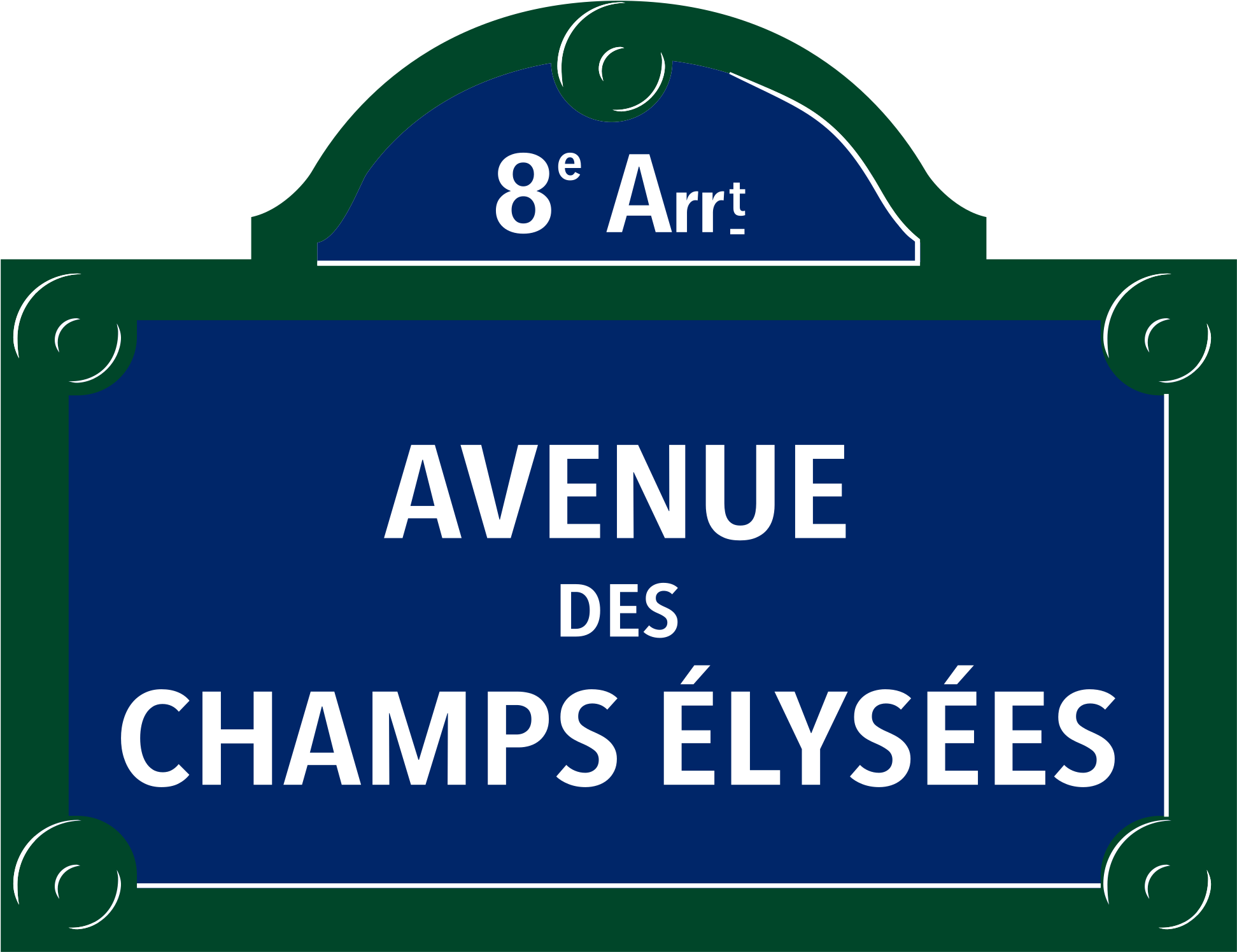 Open - Champs-elysées (2000x1545), Png Download