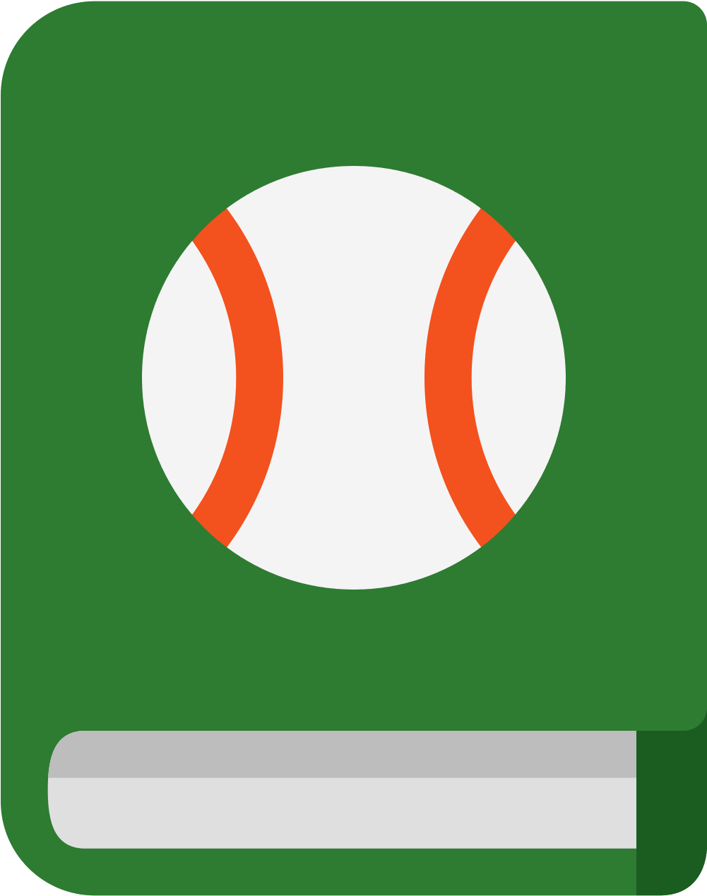Softball Handbook Icon - Softball (1600x1600), Png Download