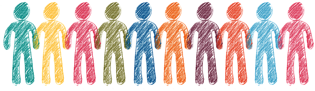 Crowd, Human, Silhouettes, Personal - Peer Support Group (510x340), Png Download