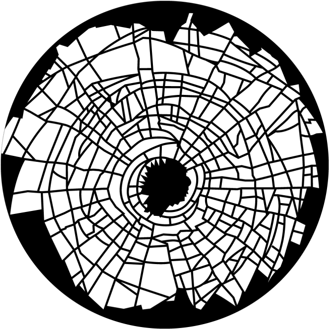 Shattered Glass - Apollo Shattered Glasssteel Gobo Ms-2315 (800x800), Png Download