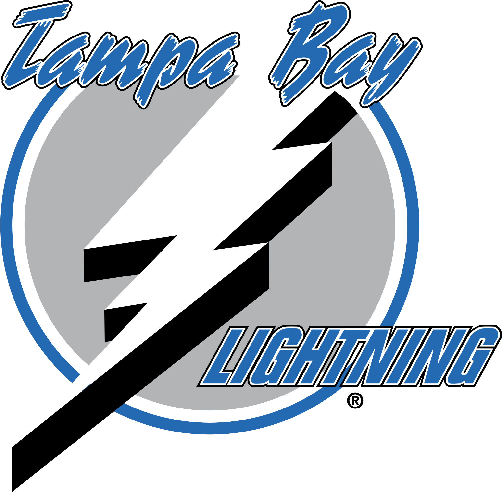 Tampa Bay Lightning Logo Png Transparent - Tampa Bay Lightning Florida Logo (2400x2400), Png Download