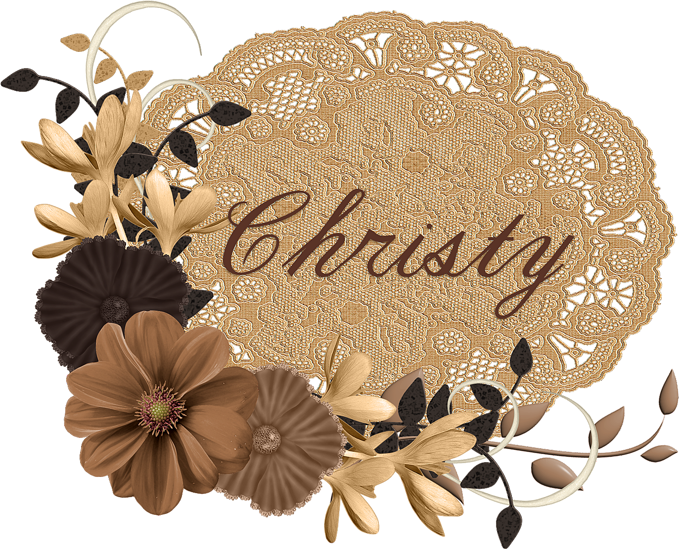 Scissors And The Watercolor Pencils - Floral Design (1400x1137), Png Download