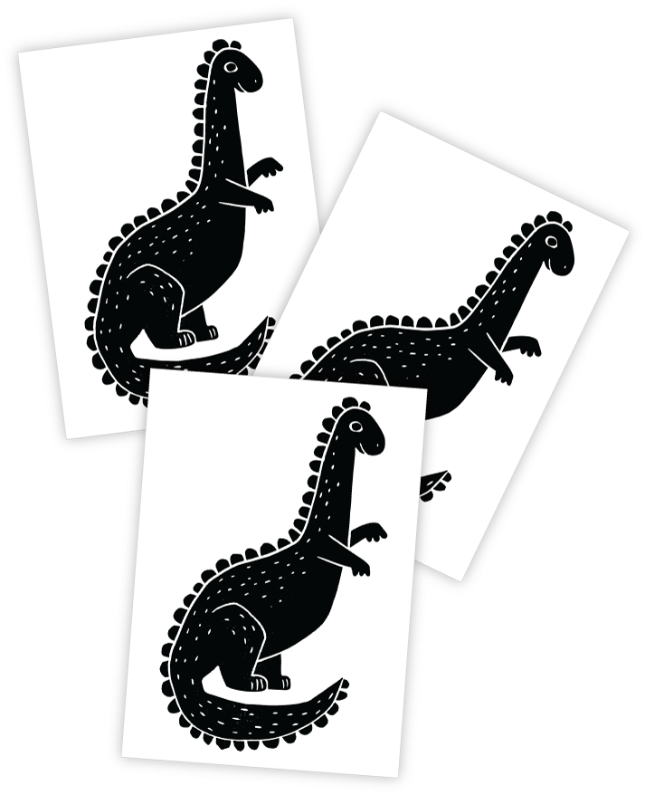 Black Dino - Dinosaur (810x1080), Png Download