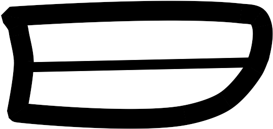 Smile Teeth - Canoe (720x534), Png Download