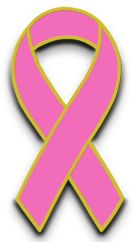 Pink Ribbon (500x500), Png Download