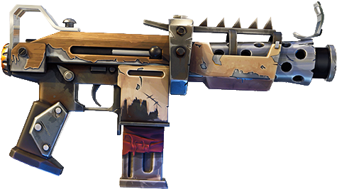 Tactical Smg Fortnite - Submachine Gun Fortnite Smg (531x313), Png Download