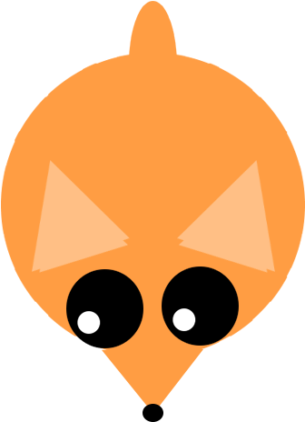 Fox - Mope Io Skins Fox (500x500), Png Download