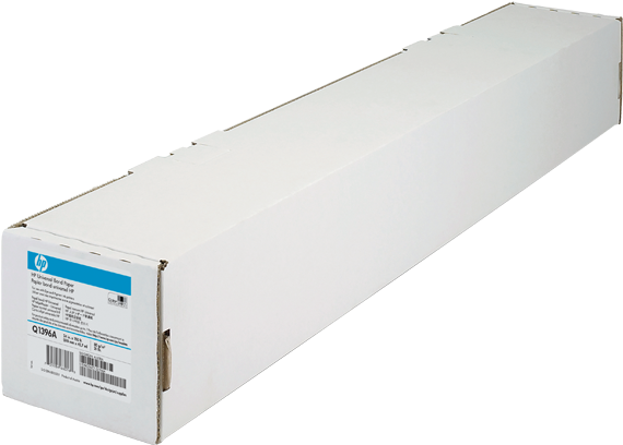 Hp Universal Bond Paper-610 Mm X - Hp Paper, 24" X 150' (roll A1) (573x430), Png Download