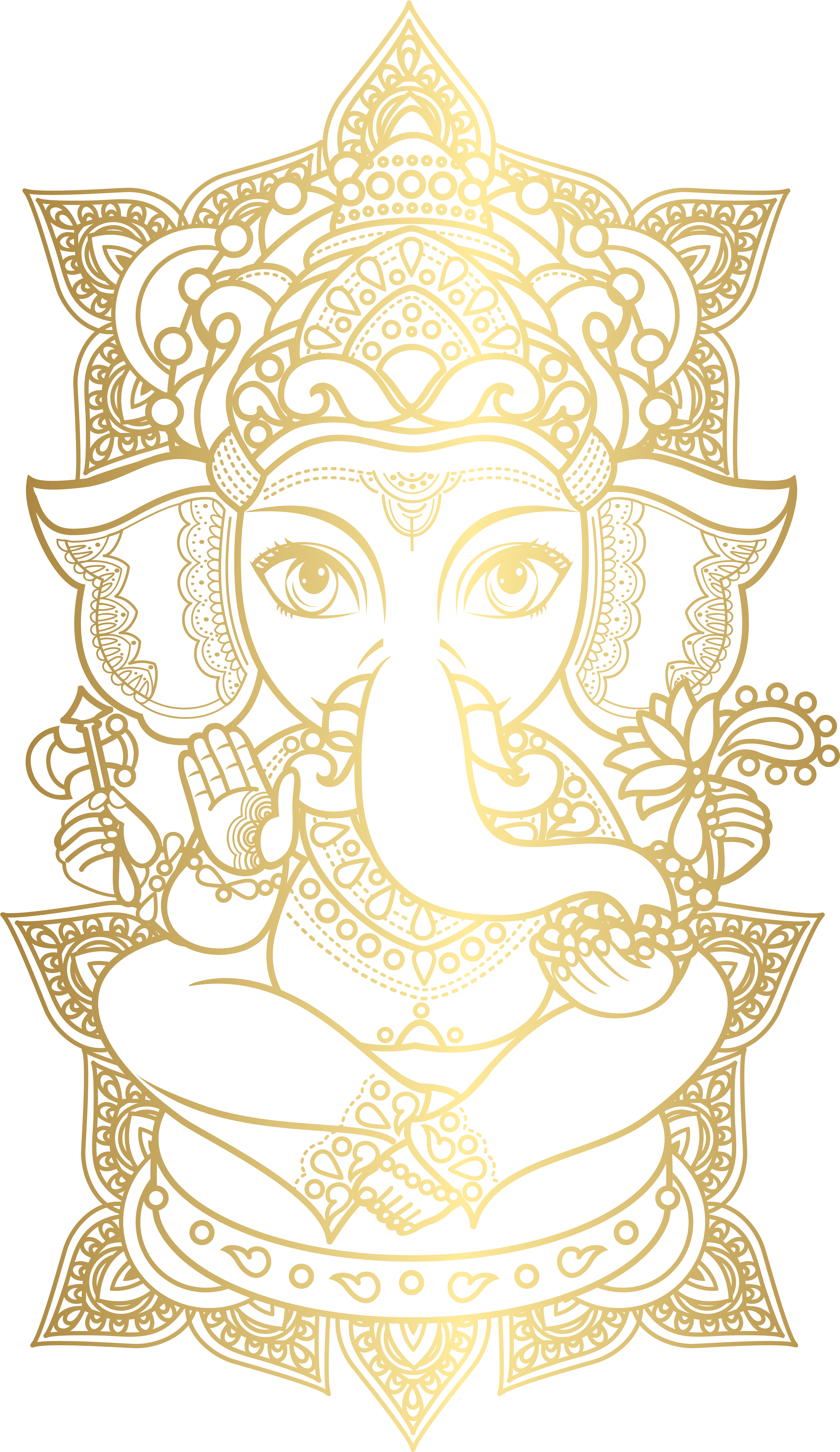 Download Ganesha Png Clip Art Image Is Available For Free Download Lord Ganesha Ganesha Vector Png Image With No Background Pngkey Com