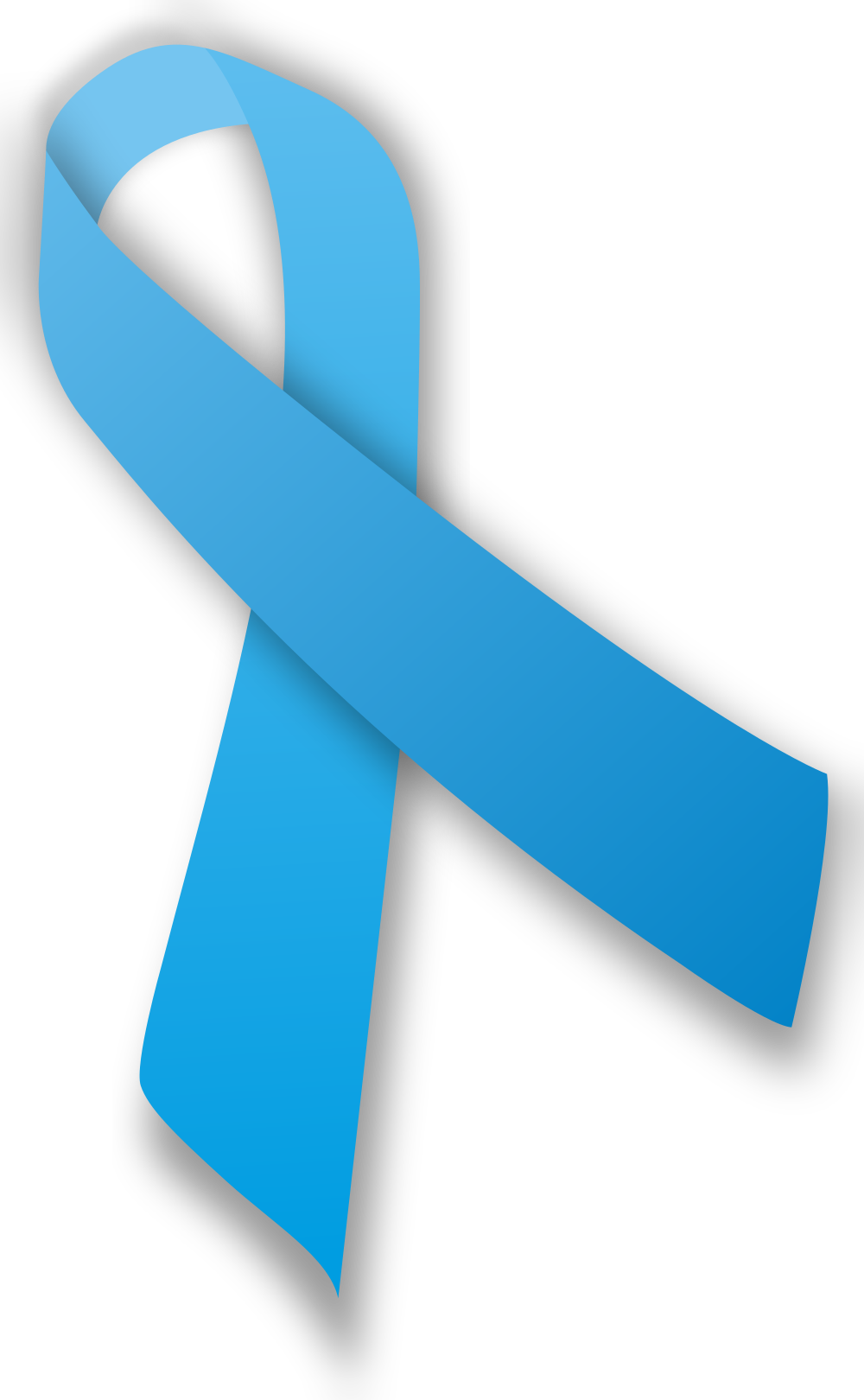 Open - Prostate Cancer Ribbon Png (1000x1620), Png Download