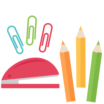 School Stuff Png - School Supplies Clipart Png (432x432), Png Download