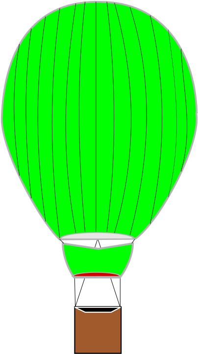 Hot Air Balloon Png (637x900), Png Download