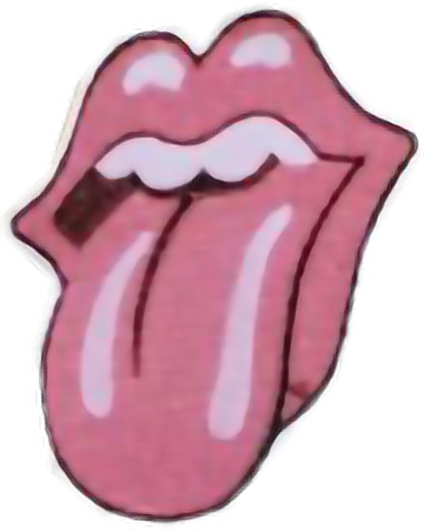 Vector Library Download Transparent Tumblr Free On - Rolling Stones (468x584), Png Download
