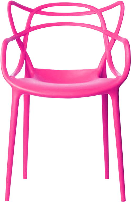 Chairs - Set Of 4 Replica Philippe Starck Masters Chairs, Black (800x870), Png Download