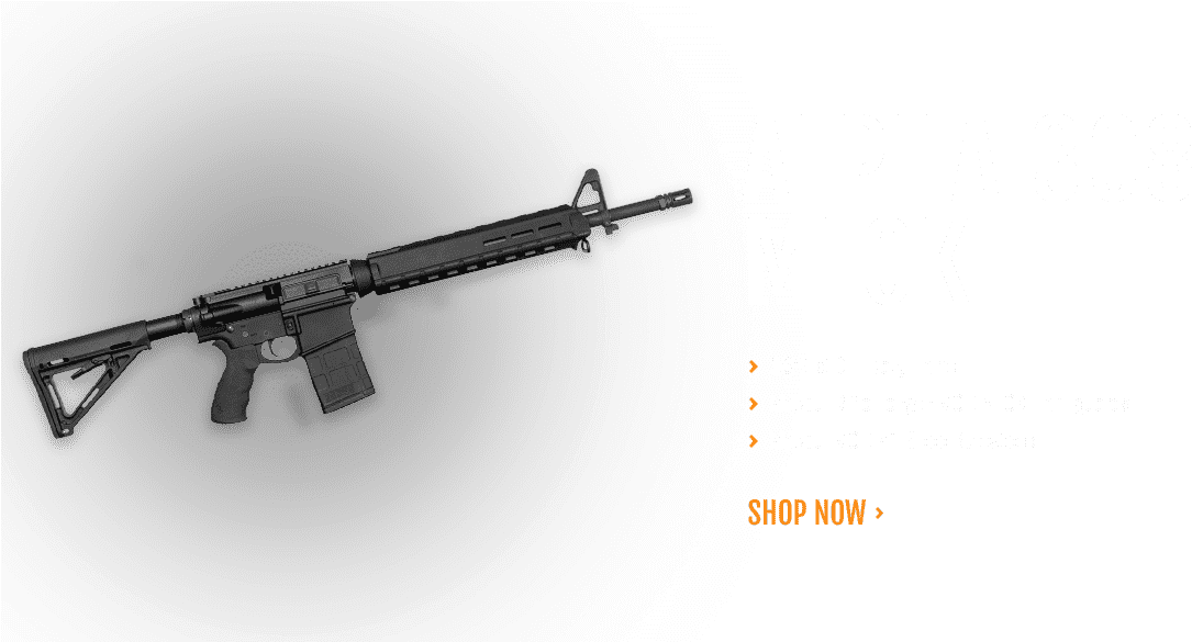 Del Ton Rifle Kits & Del Ton Ar 15 Rifles - Rifle (1170x584), Png Download