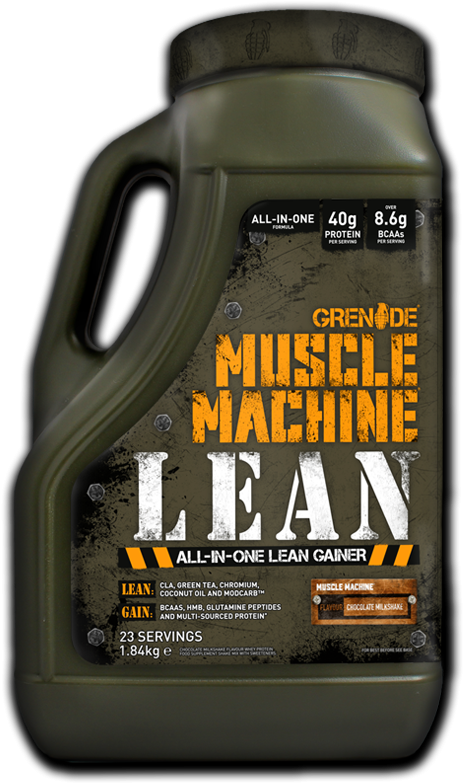 Muscle Machine Lean Chocolate - Grenade Muscle Machine Lean (800x800), Png Download