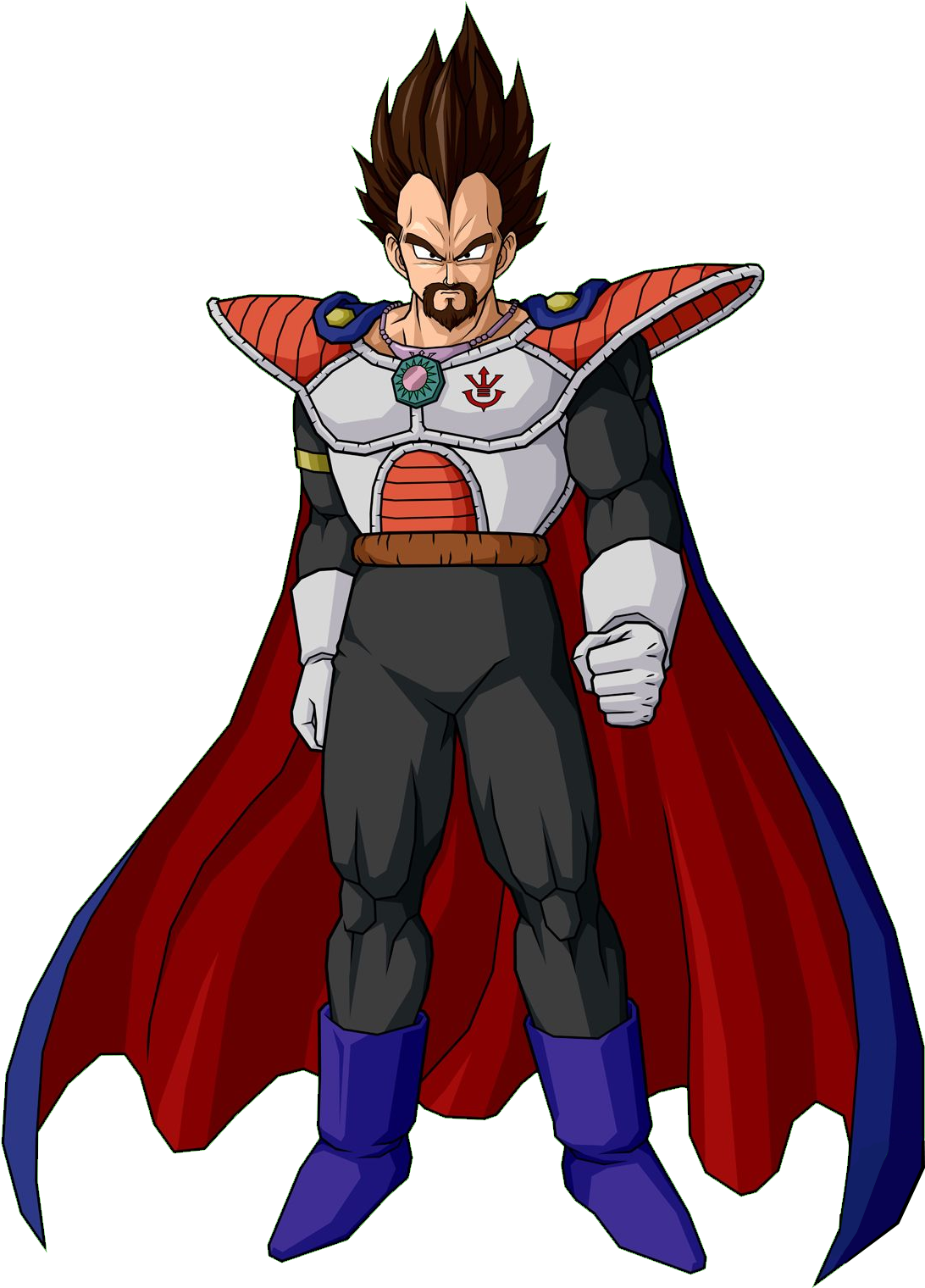 King Vegeta - Dragon Ball King Vegeta (1227x1600), Png Download
