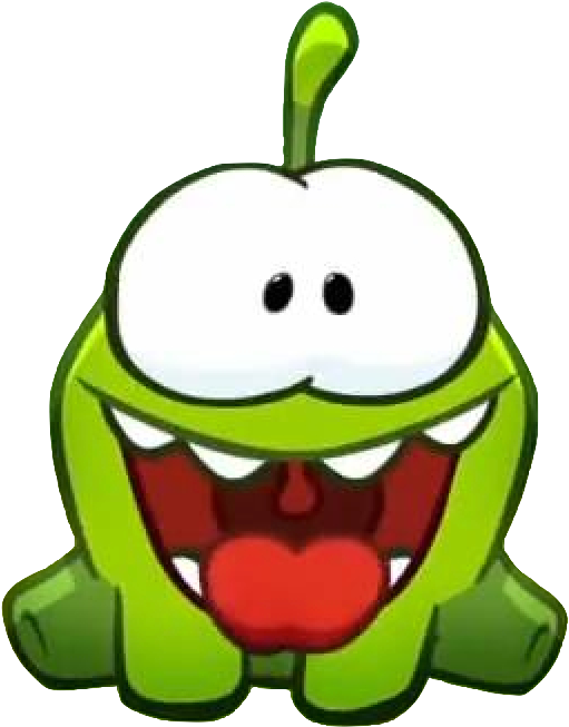 Om Nom Copy - Cut The Rope Transparent (716x826), Png Download