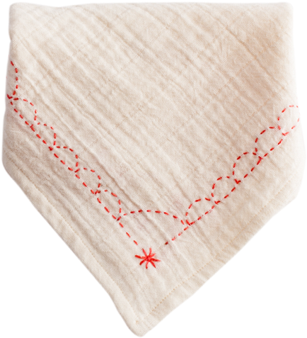 Pink Peony Organic Bandana Bib - Bandana Bib, Peony Pink (600x600), Png Download