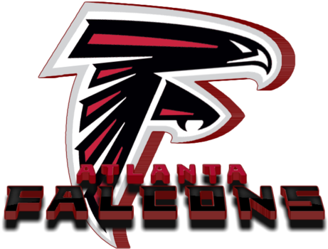 Atlantafalcons 3d Logo - Atlanta Falcons Poster (480x372), Png Download