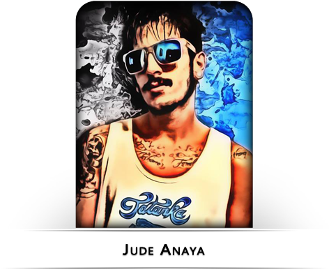 Jude Anaya Started Doing Art When He Around 16 For - Poster (500x409), Png Download