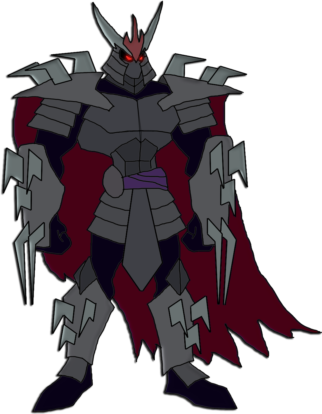 Future Fused Demons - Rise Of The Teenage Mutant Ninja Turtles Shredder (1114x1441), Png Download