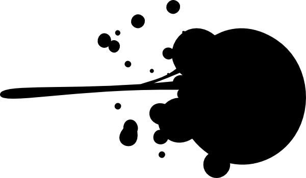 Paint Drop Png - Drop Paint Clip Art (600x350), Png Download