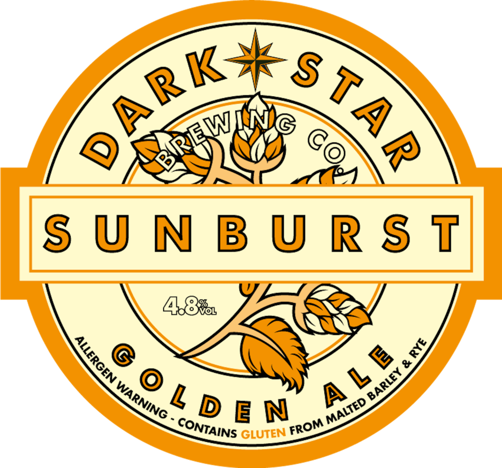 Sunburst - Dark Star Hophead (1000x933), Png Download