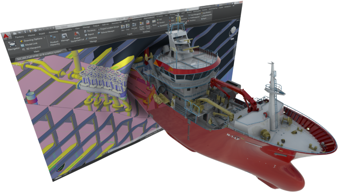 Ships Digital Twins (705x397), Png Download