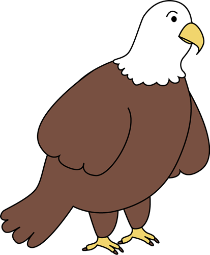 Bald - Eagle - Clip - Art - Bald Eagle Clip Art (413x500), Png Download