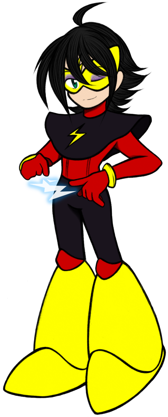 Only The Best By Mewkwota On Deviantart Elec Man Mega - Mega Man Elec Man (568x1408), Png Download