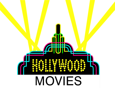 Hollywood Sign Png Images Transparent Free Download - Hollywood Clip Art (400x305), Png Download