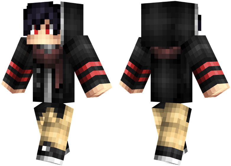 Red Eyes - Minecraft Skin Red Eyes (804x576), Png Download