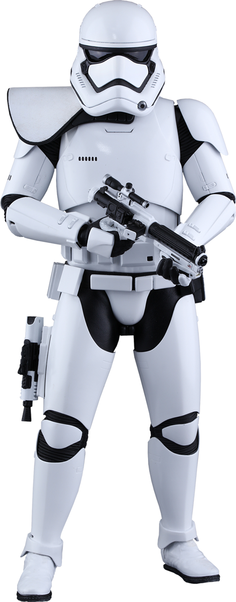 Stormtrooper Png - Hot Toys Star Wars 1:6 First Order Stormtrooper Squad (480x1223), Png Download