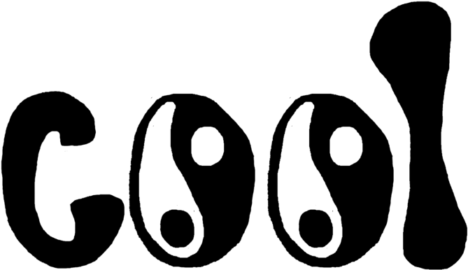 "cool" Yin Yang Regular Price $2 - Yin And Yang (1024x1024), Png Download