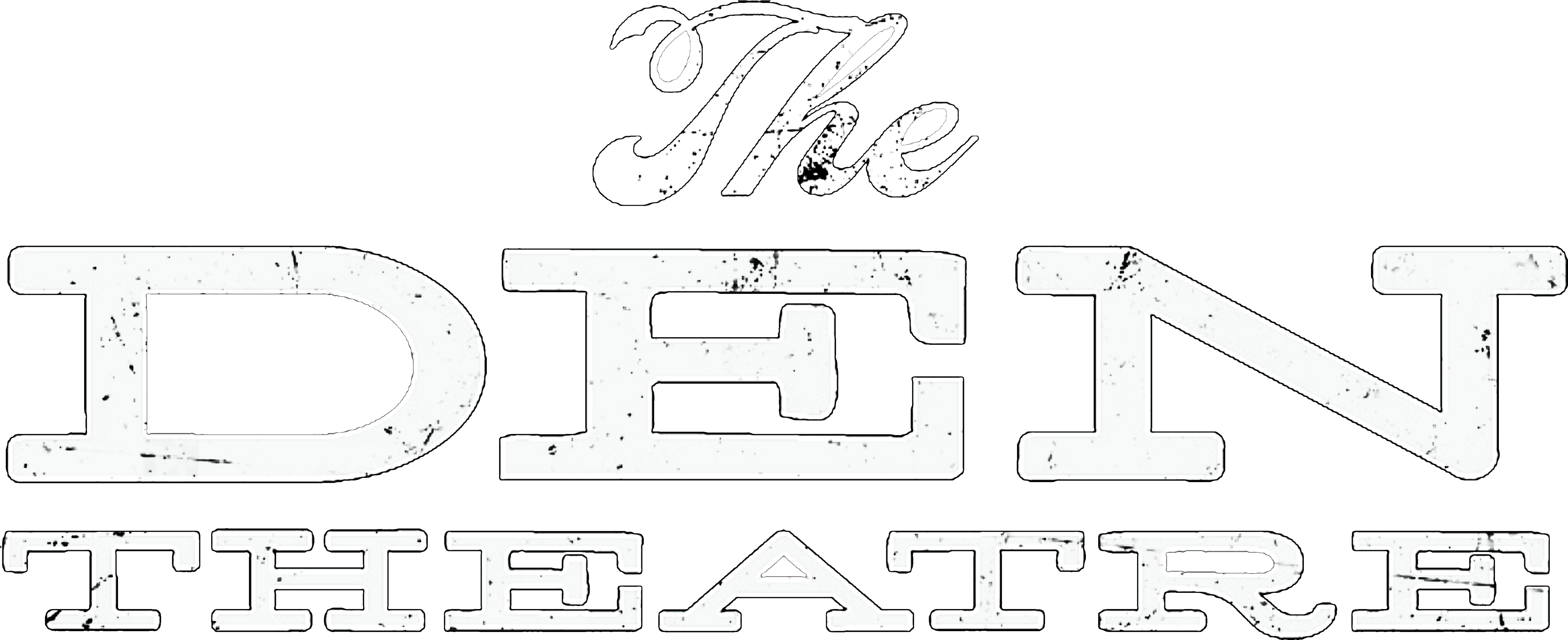 Logo Dark - Den Theatre (4800x2032), Png Download