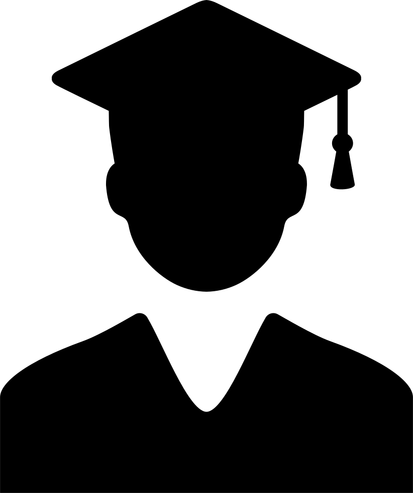 Student With Graduation Cap - Graduation Ceremony (822x980), Png Download