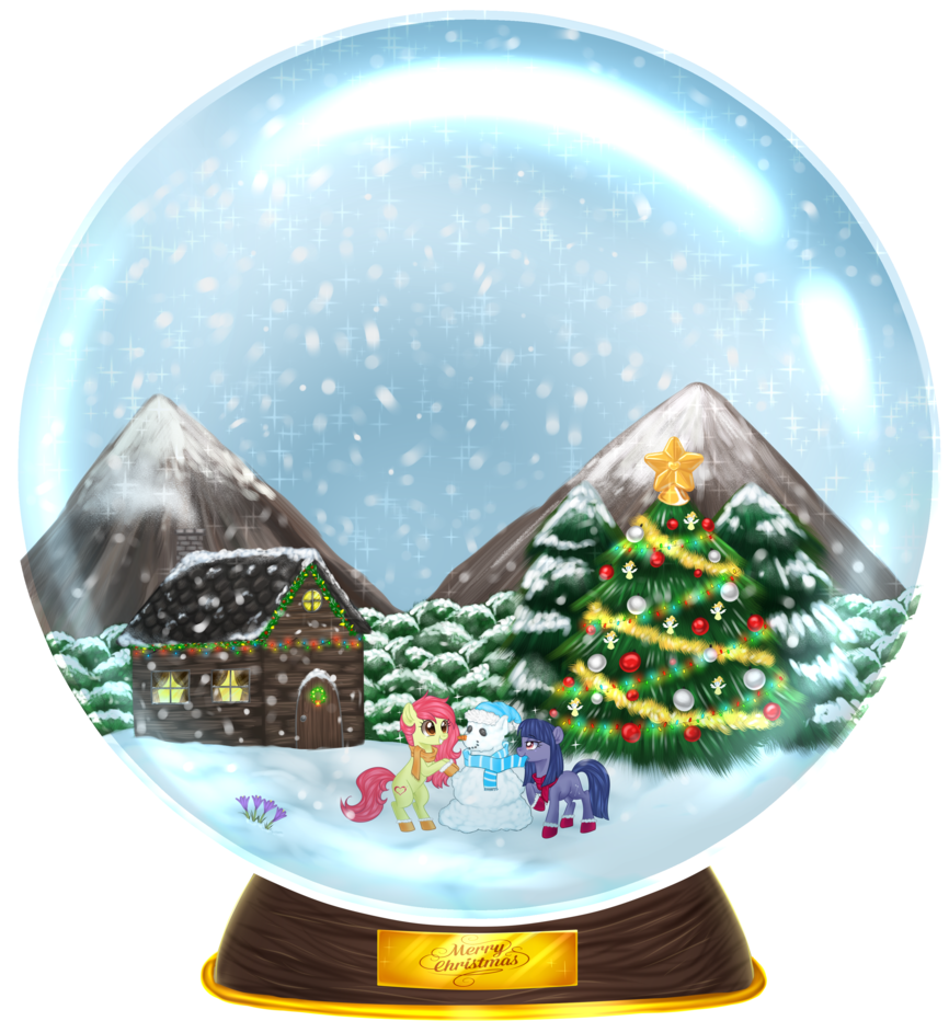 Kaikururu, Cabin, Christmas, Christmas Tree, Crystal - Christmas Day (1024x1024), Png Download
